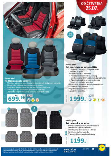 Lidl Srbija Katalog Akcija 25 07 31 07 2019 Kuda U Kupovinu