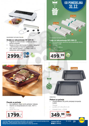 Lidl Srbija Katalog Akcija 27 12 2018 02 01 2019 Kuda U Kupovinu