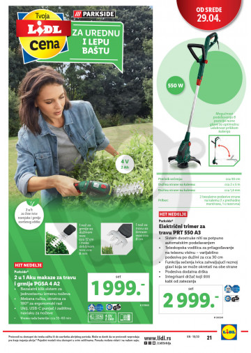 Lidl Srbija Katalog Akcija 29 04 06 05 2020 Kuda U Kupovinu