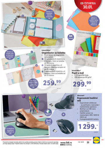 Lidl Srbija Katalog Akcija 30 01 05 02 2020 Kuda U Kupovinu