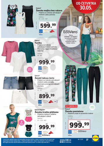 Lidl Srbija Katalog Akcija 30 05 05 06 2019 Kuda U Kupovinu