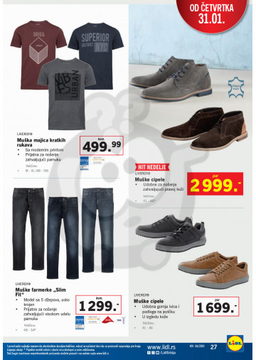 Lidl Srbija Katalog Akcija 31 01 06 02 2019 Kuda U Kupovinu