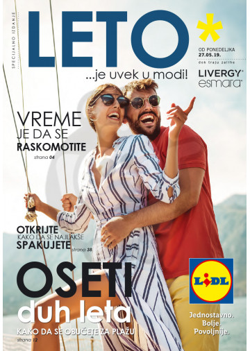Lidl Srbija Katalog Akcija Leto 2019 Kuda U Kupovinu