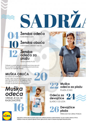 Lidl Srbija Katalog Akcija Leto 2019 Kuda U Kupovinu
