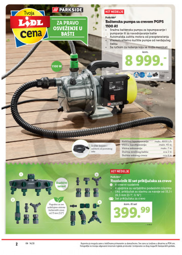 Lidl Srbija Katalog Akcija Neprehrana 02 04 08 04 2020 Kuda U Kupovinu