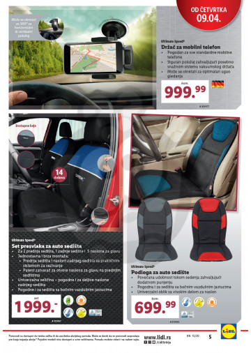 Lidl Srbija Katalog Akcija Neprehrana 09 04 15 04 2020 Kuda U Kupovinu