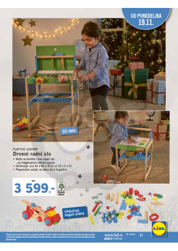 Lidl Srbija Katalog Akcija 19 11 31 12 2018 Kuda U Kupovinu