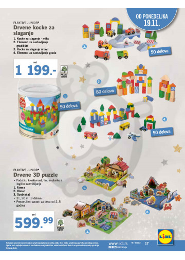 Lidl Srbija Katalog Akcija 19 11 31 12 2018 Kuda U Kupovinu
