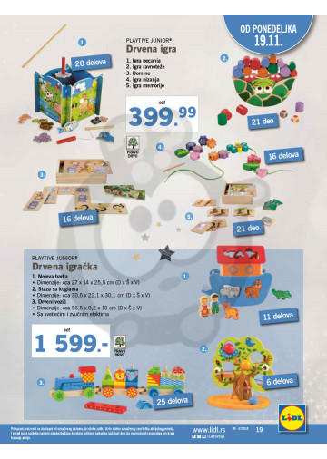 Lidl Srbija Katalog Akcija 19 11 31 12 2018 Kuda U Kupovinu
