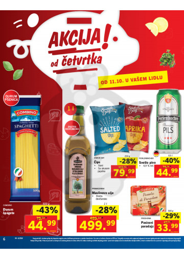 LIDL SRBIJA Katalog Akcija OTVARANJE 11.10. - 17.10.2018. | Kuda u Kupovinu