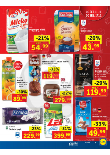 Lidl Srbija Katalog Akcija Otvaranje 11 10 17 10 2018 Kuda U Kupovinu