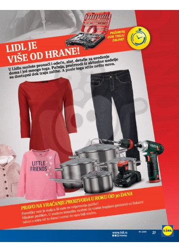 Lidl Srbija Katalog Akcija Otvaranje 11 10 17 10 2018 Kuda U Kupovinu
