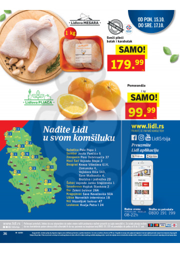Lidl Srbija Katalog Akcija Otvaranje 11 10 17 10 2018 Kuda U Kupovinu
