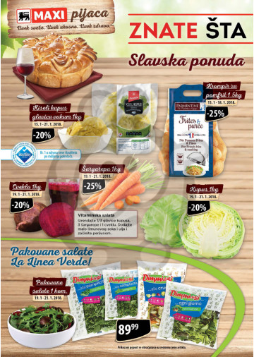 Maxi Katalog Akcija 11 01 2018 24 01 2018 Kuda U Kupovinu