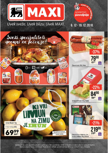 Maxi Katalog Akcija 06 12 19 12 2018 Kuda U Kupovinu