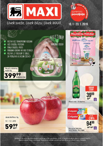 Maxi Katalog Akcija 10 01 23 01 2019 Kuda U Kupovinu