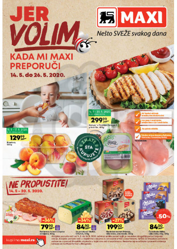 Maxi Katalog Akcija 14 05 26 05 2020 Kuda U Kupovinu