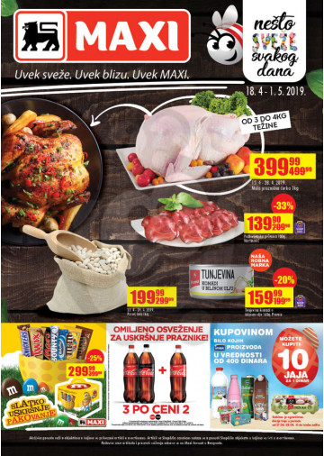 Maxi Katalog Akcija 18 04 01 05 2019 Kuda U Kupovinu