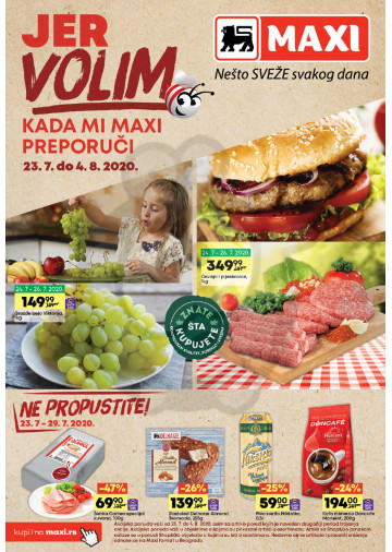 Maxi Katalog Avgust 2020