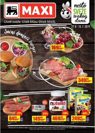 Maxi Katalog Akcija 27 06 10 07 2019 Kuda U Kupovinu