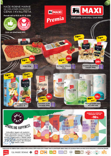 Maxi Katalog Akcija Premia Proizvodi 19 09 01 10 2019 Kuda U Kupovinu