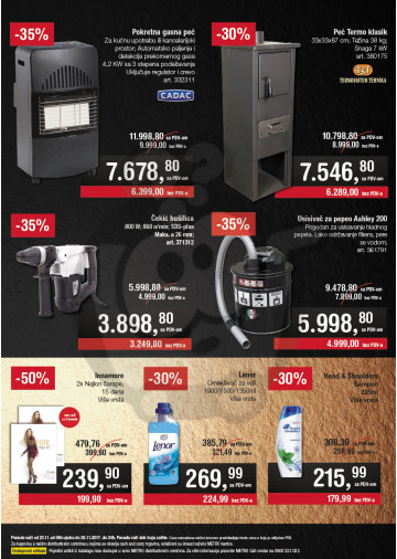 Metro Vikend Akcija Black Friday 23 11 26 11 2017 Kuda U