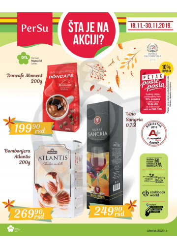 Persu Katalog Akcija 18 11 30 11 2019 Kuda U Kupovinu