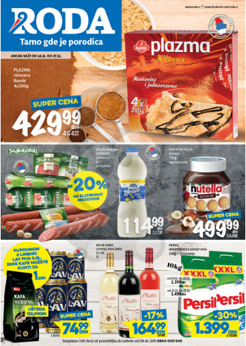 Roda Akcija Katalog 14 11 27 11 2016 Kuda U Kupovinu