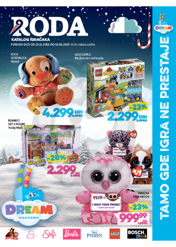 Roda Akcija Katalog Igracke 29 11 2016 15 01 2017 Kuda U Kupovinu