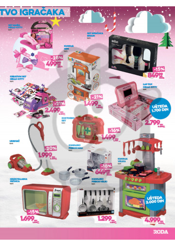 Roda Akcija Katalog Igracke 29 11 2016 15 01 2017 Kuda U Kupovinu