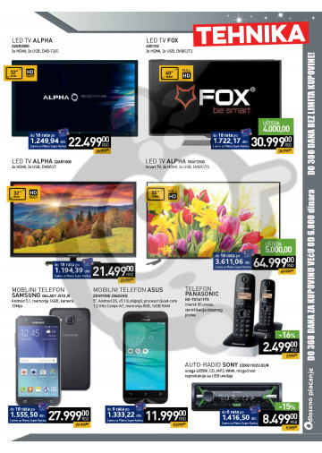 Roda Akcija Katalog Tehnika 16 12 2016 15 01 2017 Kuda U Kupovinu