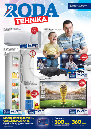 Roda Akcija Katalog Tehnika 27 04 24 05 2018 Kuda U Kupovinu