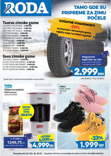 Roda Akcija Katalog 03 10 30 10 2016 Kuda U Kupovinu