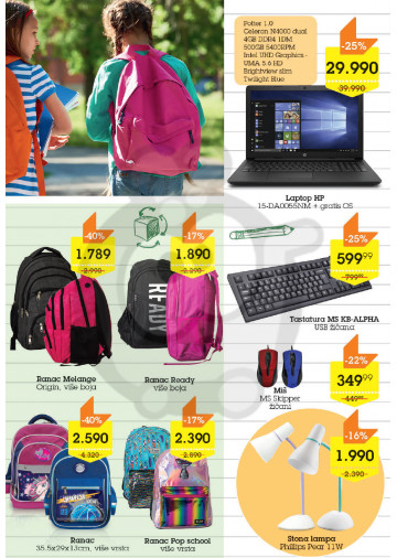 Tempo Katalog Akcija Povratak U Skolu 08 08 11 09 2019 Kuda U Kupovinu