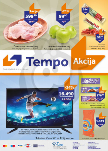 Tempo Katalog Akcija 08 02 21 02 2018 Kuda U Kupovinu