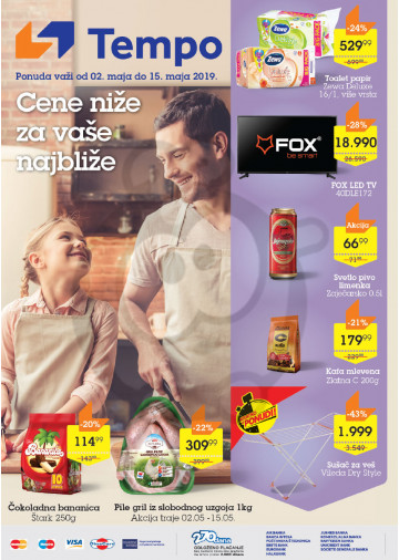 Tempo Katalog Akcija 02 05 15 05 2019 Kuda U Kupovinu