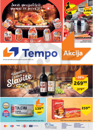 Tempo Katalog Akcija 06 12 19 12 2018 Kuda U Kupovinu