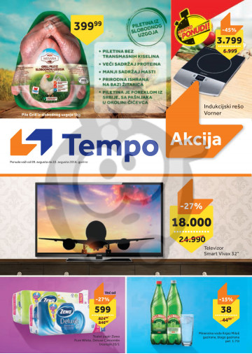 Tempo Katalog Akcija09 08 22 08 2018 Kuda U Kupovinu