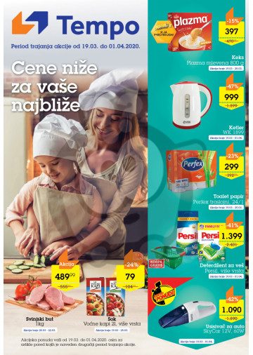 Tempo Katalog Akcija 19 03 01 04 2020 Kuda U Kupovinu