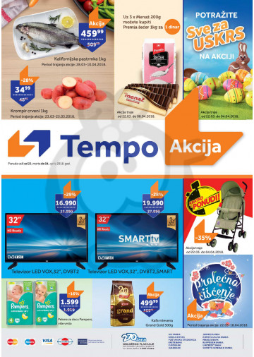 Tempo Katalog Akcija 22 03 04 04 2018 Kuda U Kupovinu