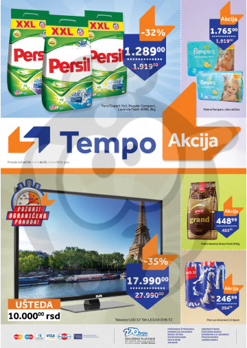 Tempo Katalog Akcija 10 03 23 03 2016 Kuda U Kupovinu