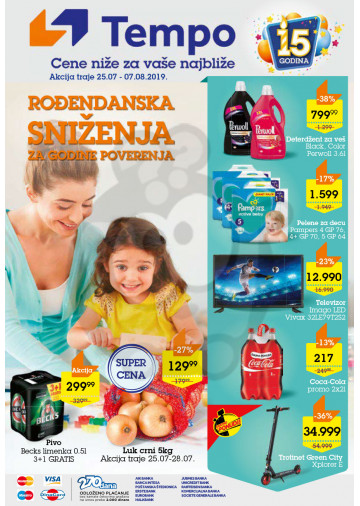 Tempo Katalog Akcija 25 07 07 08 2019 Kuda U Kupovinu