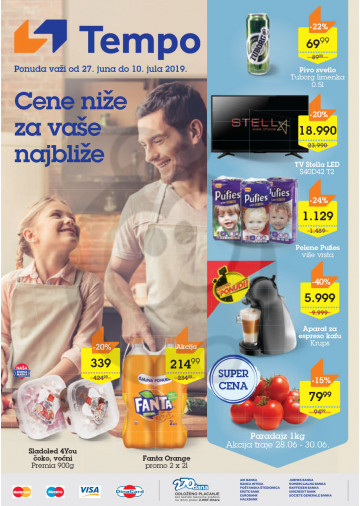 Tempo Katalog Akcija 27 06 10 07 2019 Kuda U Kupovinu