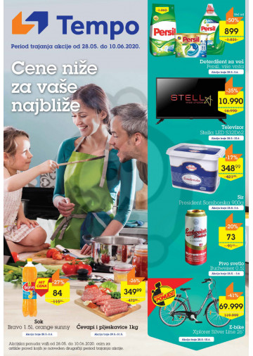 Tempo Katalog Akcija 28 05 10 06 2020 Kuda U Kupovinu