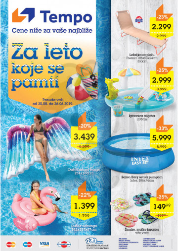 Tempo Katalog Akcija Leto 30 05 26 06 2019 Kuda U Kupovinu