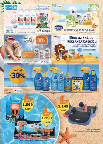 Tempo Katalog Akcija Sve Za Leto 31 05 13 06 2018 Kuda U Kupovinu