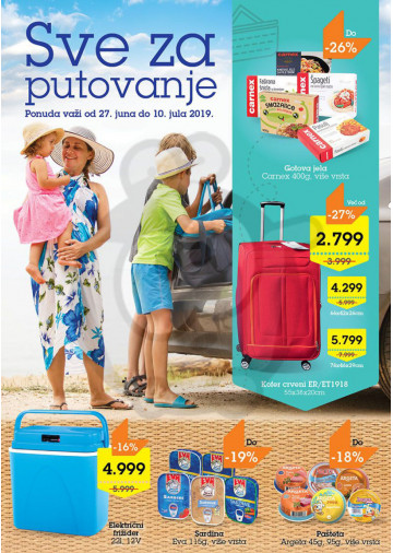 Tempo Katalog Akcija Sve Za Putovanje 27 06 10 07 2019 Kuda U Kupovinu