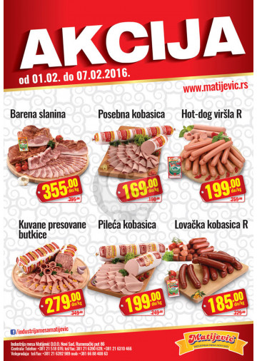 Matijevic Katalog Akcija I Redovna Ponuda Kuda U Kupovinu