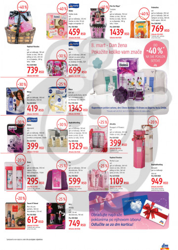 Dm Drogerie Markt Katalog Akcija 29 02 13 03 2016 Kuda U Kupovinu