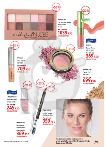 Dm Drogerie Markt Mesecni Katalog Novembar 2016 Kuda U Kupovinu